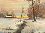 Robert William Wood, Winter's Arrival
