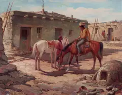 Gray Bartlett, The Wait, oil on canvas