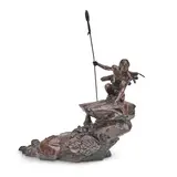 Kevin McCarthy, The Lookout, bronze with brown patina