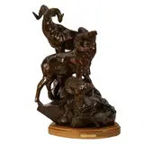 J.C. Dye, Rocky Mountain CEOs, bronze with brown patina