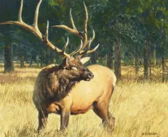 Nancy Glazier, Crown of Kings, oil on Masonite