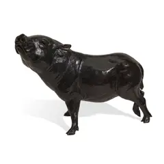 Dan Ostermiller, Hamilton, bronze with brown patina