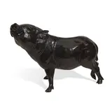 Dan Ostermiller, Hamilton, bronze with brown patina