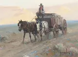 Robert Pummill, Ranch Wagon, oil on canvas