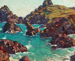 Paul Dougherty, Tidal Sweep, oil on panel