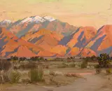 Alfred R. Mitchell, The Morning Light, oil on board