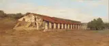 Albert Sumner Marshall, Mission La Purisima, oil on canvas