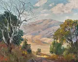 George Demont Otis, San Raphael, Side Road, oil on Masonite