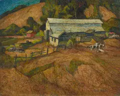 Francis A. Todhunter, Ignacio Ranch, oil on canvas