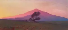 Ferdinand Burgdorff, Mount Tamalpais Marin County, California, oil on canvas