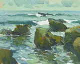 Glenn Dean, Rocks and Sea (a group of two)