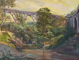Neill Slaughter, Arroyo Vision, oil on canvas