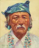 Henry Balink, Portrait of Hosteen Begay, Navajo
