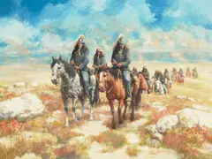 Ronald Himler, The Irregulars, oil on canvas
