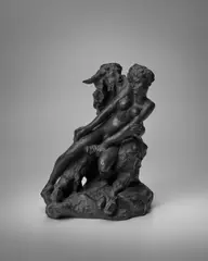 Auguste Rodin, Minotaure, version aux cornes courtes, circa 1883, bronze with dark brown patina