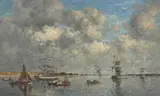 Eugène Louis Boudin, Camaret. L'Estuaire