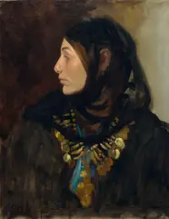 John Singer Sargent, Egyptian Woman (Coin Necklace), 1891, oil on canvas