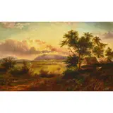 Leola Hall Coggins, Maui Sunrise, circa 1900, oil on canvas