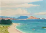 D. Howard Hitchcock, Kailua Beach - Oʻahu, H.I.