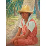 D. Howard Hitchcock, Portrait of a Punahou School Girl
