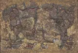 Bumpei Akaji, Untitled, 1967, welded copper and brass bas-relief
