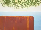 Satoru Abe, Enter from Right, 1988, oil on canvas