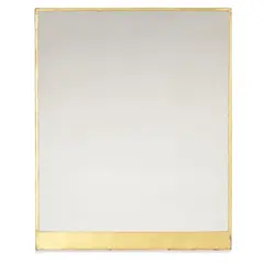 Mu Au by Eric Orr, 1982, airbrushed oil paint on panel with gold leaf on lead-wrapped wood, sold Apr 2024