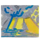 Peter Alexander, Untitled, 1982, watercolor and acrylic on paper