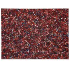 Untitled by John McCracken, 1979-80, oil on canvas, sold Apr 2024