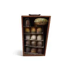 Edward Kienholz, A Gift for a Baby, 1962, wood, metal, glass and plastic in wooden box