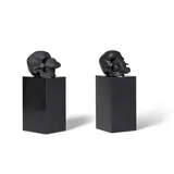 Nathan Mabry, Vanitas, 2007, bronze and wood