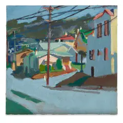 Bruce McGaw, Untitled, 1967, oil on canvas