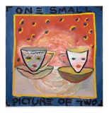 Squeak Carnwath, One Small Picture of Two, 1981, acrylic and oil on canvas