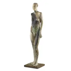 Manuel Neri, Mary Julia Standing No. 2, 1981-84, bronze with oil-based pigments