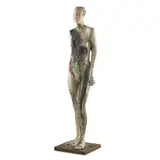 Manuel Neri, Mary Julia Standing No. 2, 1981-84, bronze with oil-based pigments