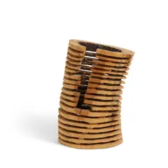 David Nash, Small Tower, 1995, carved wood