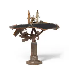 Robert Hudson, Jump, 2008-10, found steel assemblage
