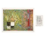 William T. Wiley, Near ? The Gate, 1987, watercolor on paper; ink on paper, diptych