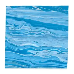 Rodney McMillian, Untitled (Sky), 2006, Latex on artist cut canvas