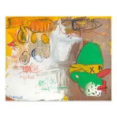 James Franco, Pork Diet, circa 2005, acrylic on canvas