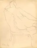 Milton Avery, Victorian Chair