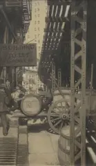 Thornton Oakley, Building to Let, 17th Pearl Street, 1905, charcoal on paper