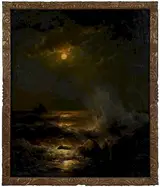 Mauritz de Haas, Moonlit Sail
