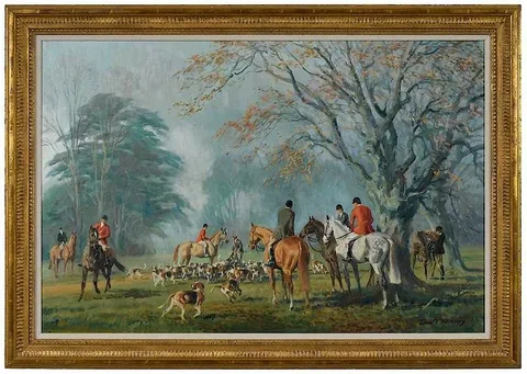 John T. Kenney, ˜Early in the Morning, oil on canvas