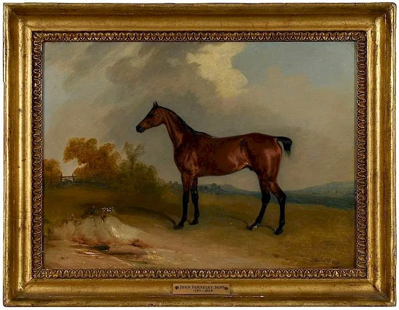 John E. Ferneley, Sr., 1829, oil on paperboard