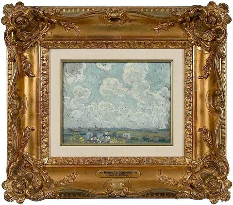 Henri Le Sidaner, Ciel de Gerberoy, circa 1913, oil on panel