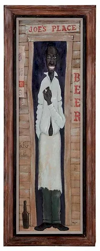 Ogden Deal, Joe's Place, 1959, oil on canvas
