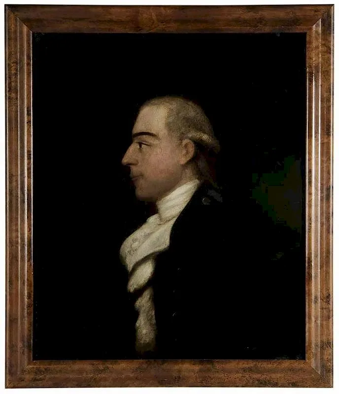 Sr. by James Sharples, oil on canvas, offered Jan 2017
