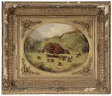 Arthur Fitzwilliam Tait, Hen Quail and Young