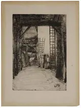 James Abbott McNeill Whistler, The Lime-Burner, I/II, (M. 45, K. 46, W.44)